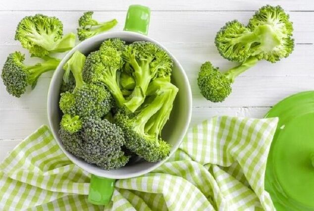 qon guruhidagi dietada brokkoli